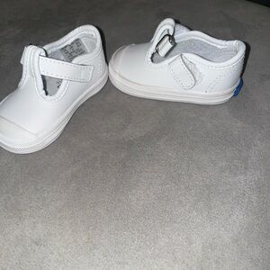 Keds White Baby Walker Shoes